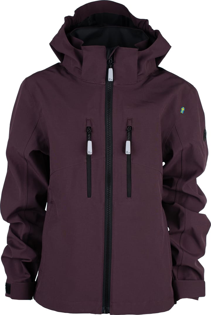 Lindberg Kids' Nordvind Shell Jacket Plum Lindberg