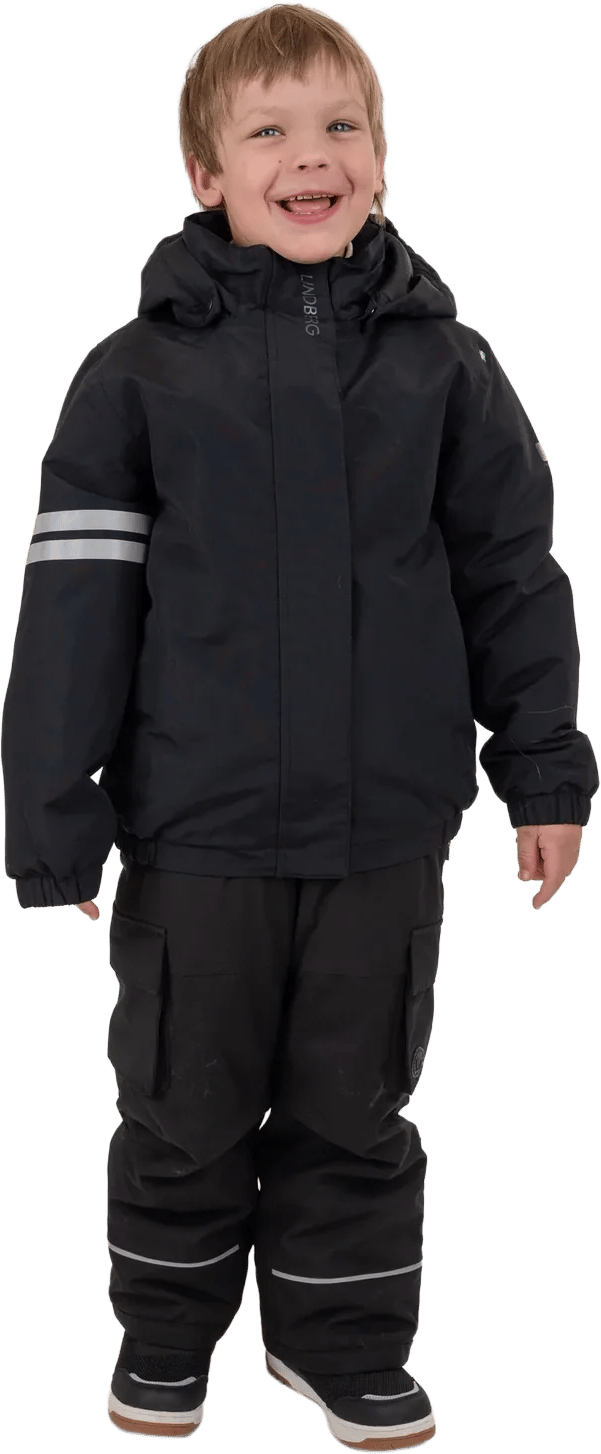 Lindberg Kid´s Trailer Winter Jacket Black Lindberg
