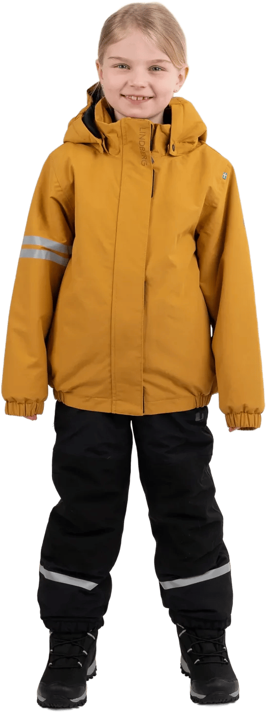 Lindberg Kid´s Trailer Winter Jacket Mustard Lindberg