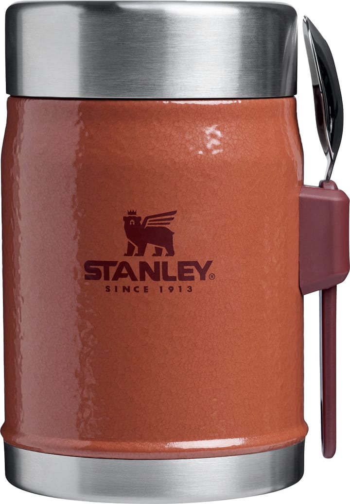 Stanley Vacuum Food Jar With Spoon Hammertone Clay Stanley