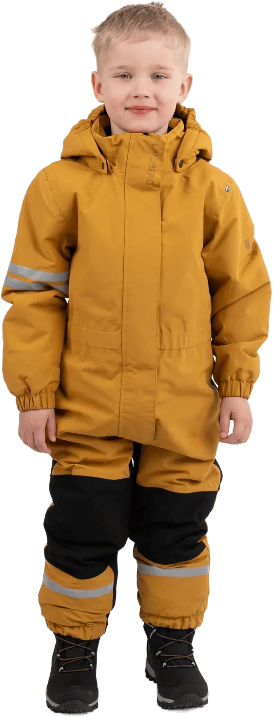 Lindberg Kid´s Trailer Winter Overall Mustard Lindberg