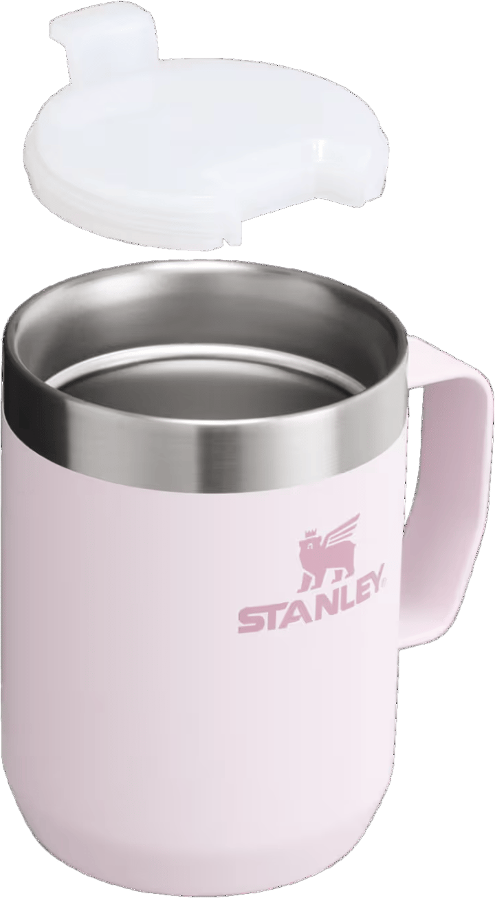 Stanley Camp Mug 0.23 L Rose Quartz Stanley Stanley Camp Mug 0.23 L Rose Quartz Stanley