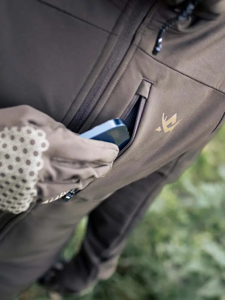 Alaska 1795 Chaser Ws Stretch Jacket Solid Brown Alaska 1795