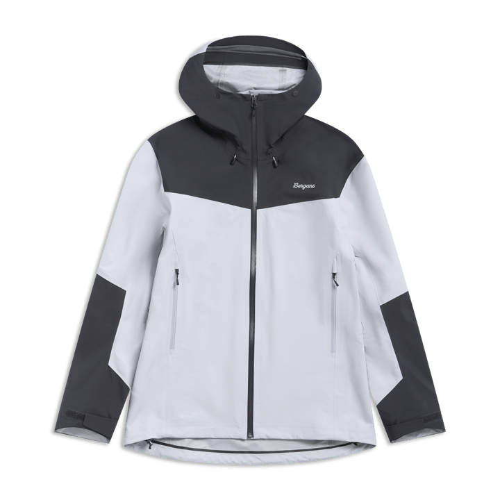 Bergans Men's Rabot Light 3L Shell Jacket Pearl Grey/dark Shadow Grey Bergans