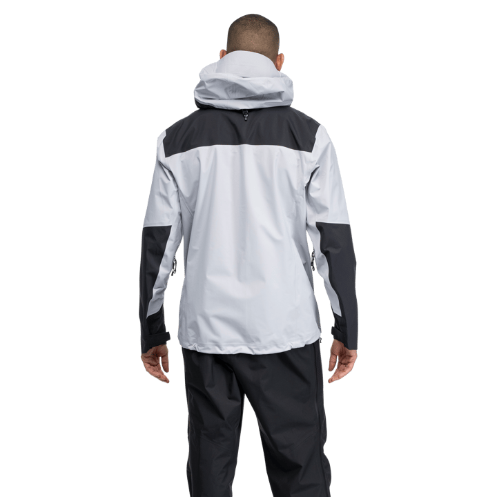 Bergans Men's Rabot Light 3L Shell Jacket Pearl Grey/dark Shadow Grey Bergans