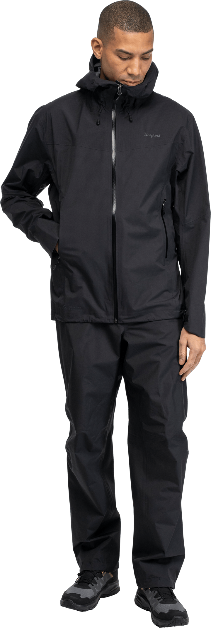 Bergans Men's Rabot Light 3L Shell Jacket Black Bergans