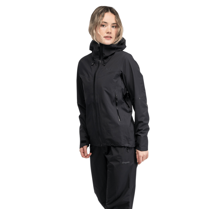 Bergans Women's Rabot Light 3L Shell Jacket Black Bergans