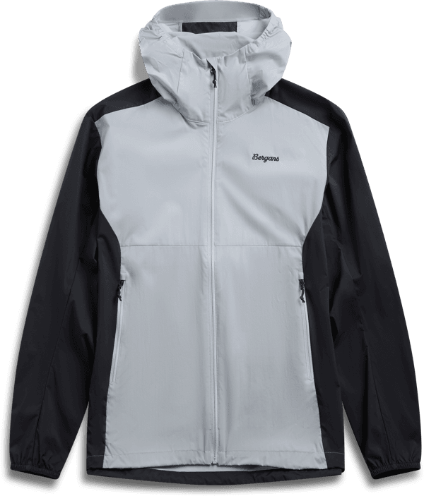 Bergans Men's Rabot Windbreaker Jacket Pearl Grey/dark Shadow Grey  M