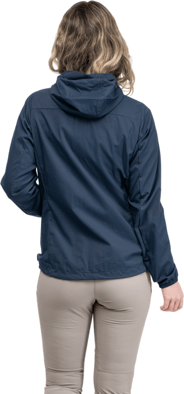 Bergans Women's Rabot Windbreaker Jacket Navy Blue Bergans