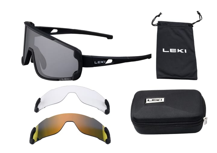 Leki Storm Magnetic Pro 3 Lens Set Black Shadow Leki