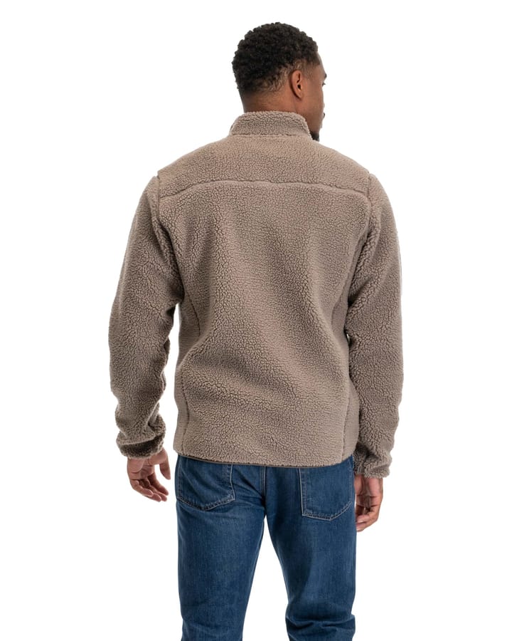 Bergans Men's Lunnan Pile Fleece Jacket Rock Taupe Bergans