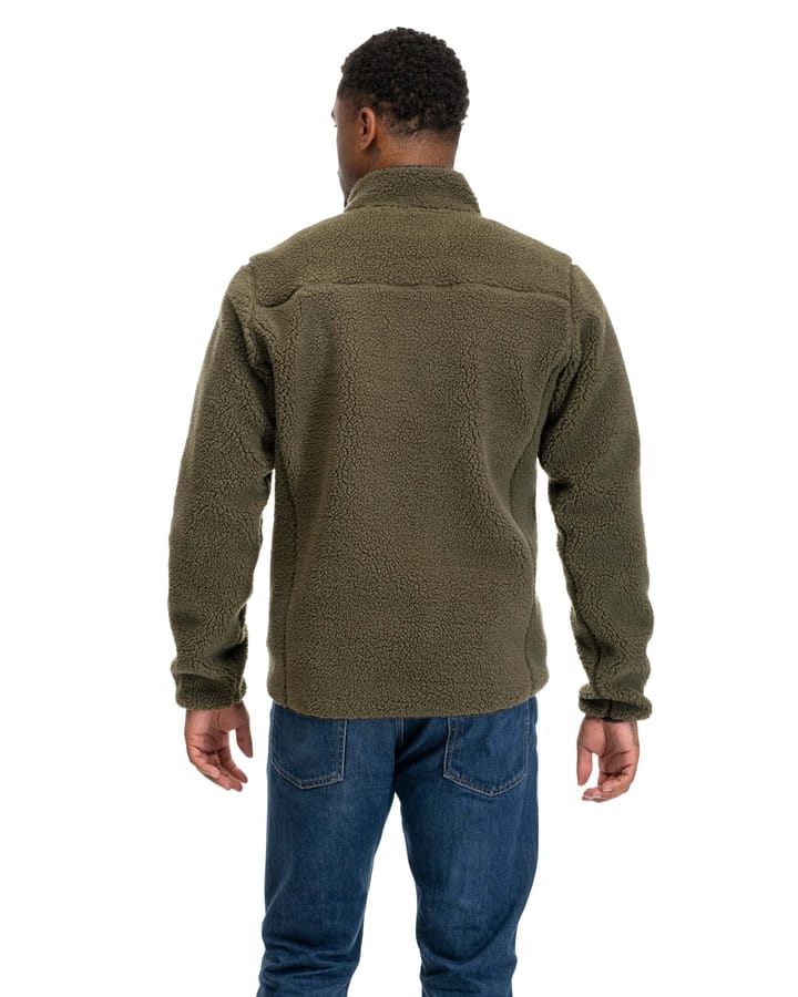 Bergans Men's Lunnan Pile Fleece Jacket Pine Forest Bergans