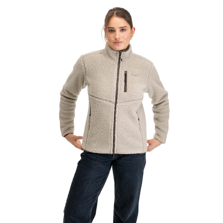 Bergans Women's Lunnan Pile Fleece Jacket Coastal Sand Bergans