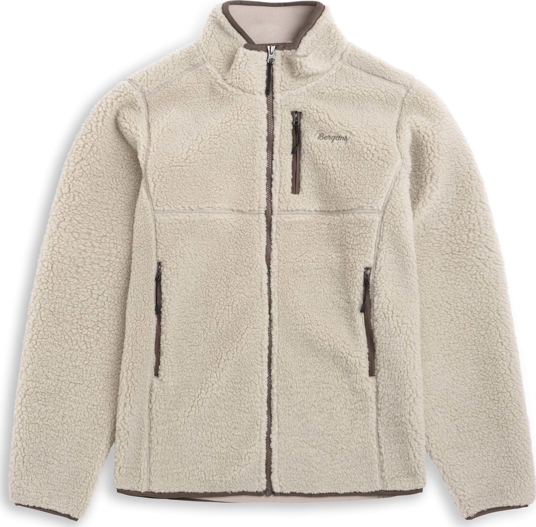 Bergans Women's Lunnan Pile Fleece Jacket Coastal Sand Mellomlag trøyer L