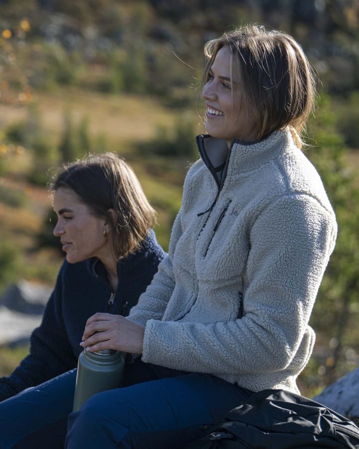 Bergans Women's Lunnan Pile Fleece Jacket Coastal Sand Bergans