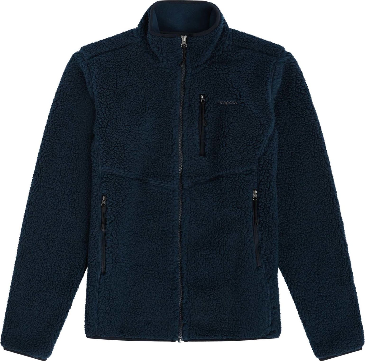 Bergans Women's Lunnan Pile Fleece Jacket Navy Blue