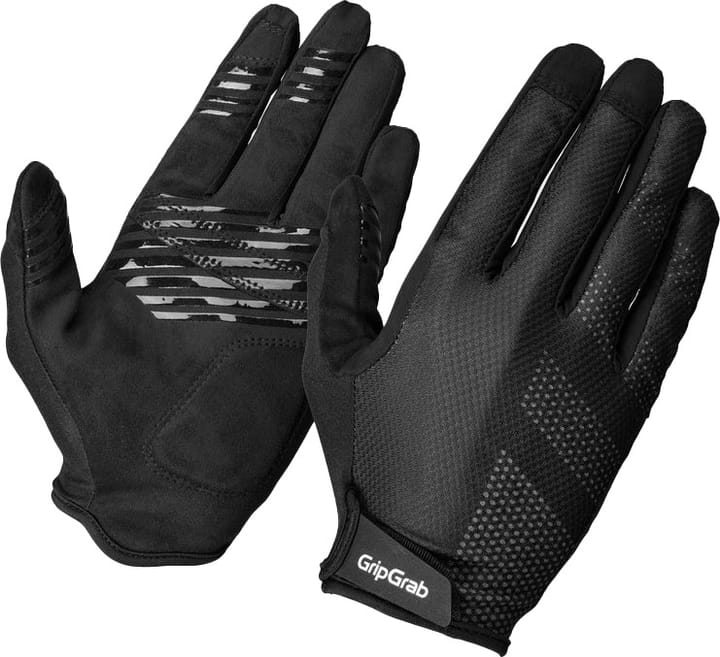 Gripgrab Ride Lite Padded Full Finger Summer Gloves Black Gripgrab