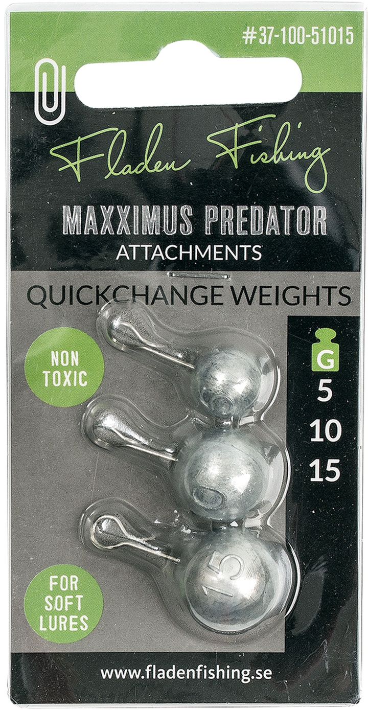 Maxximus Maxximus Quickchange Weights Passer Til Soft Lures/Baits Maxximus Maxximus Maxximus Quickchange Weights Passer Til Soft Lures/Baits Maxximus