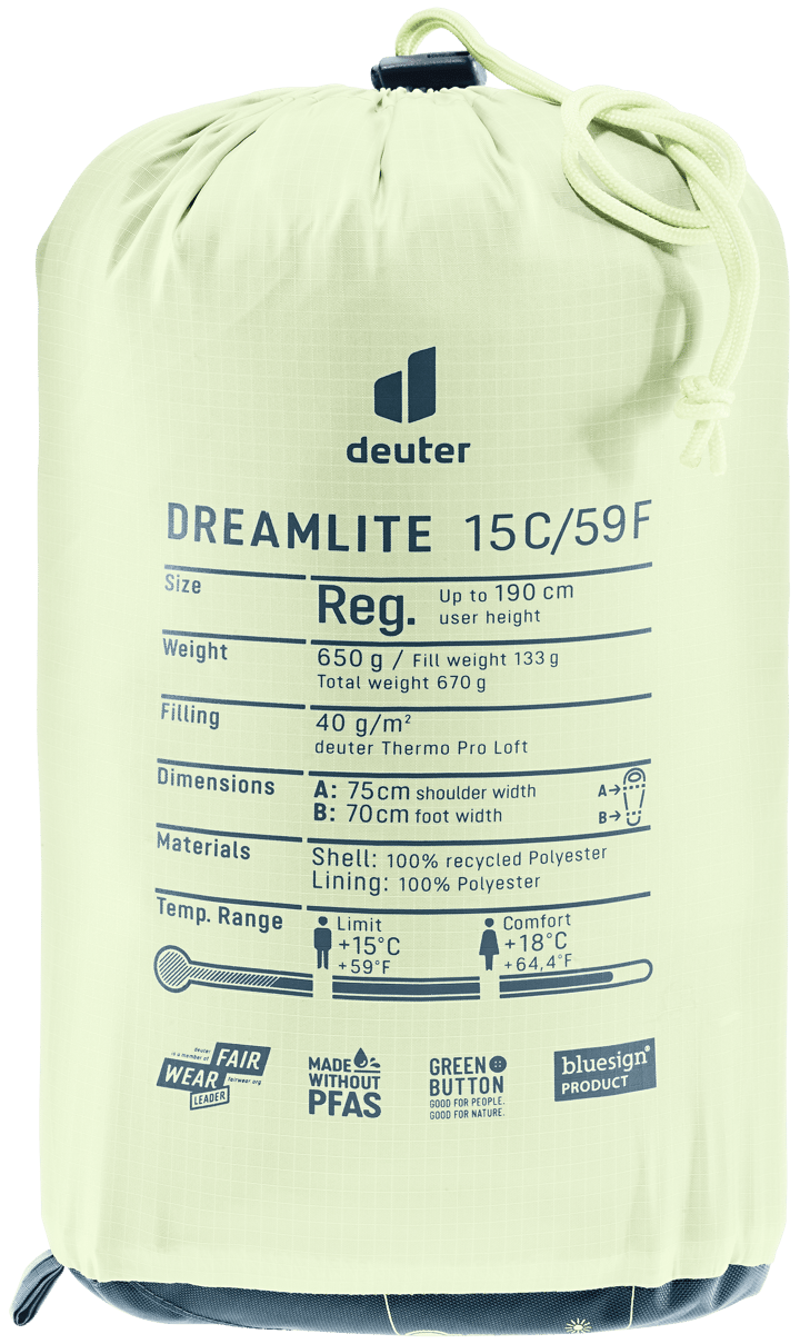 Deuter Dreamlite 15c/59f Nautic-breeze Deuter