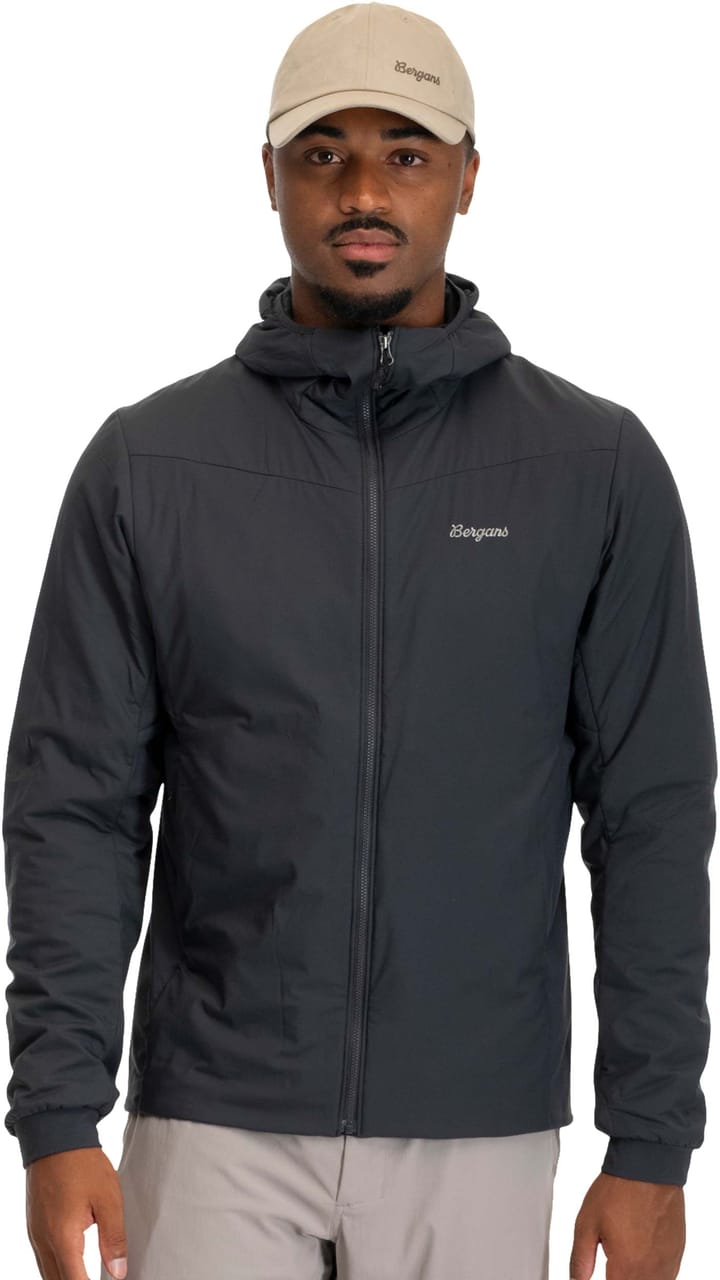 Bergans Men's Holo Insulated Hood Jacket Dark Shadow Grey Bergans