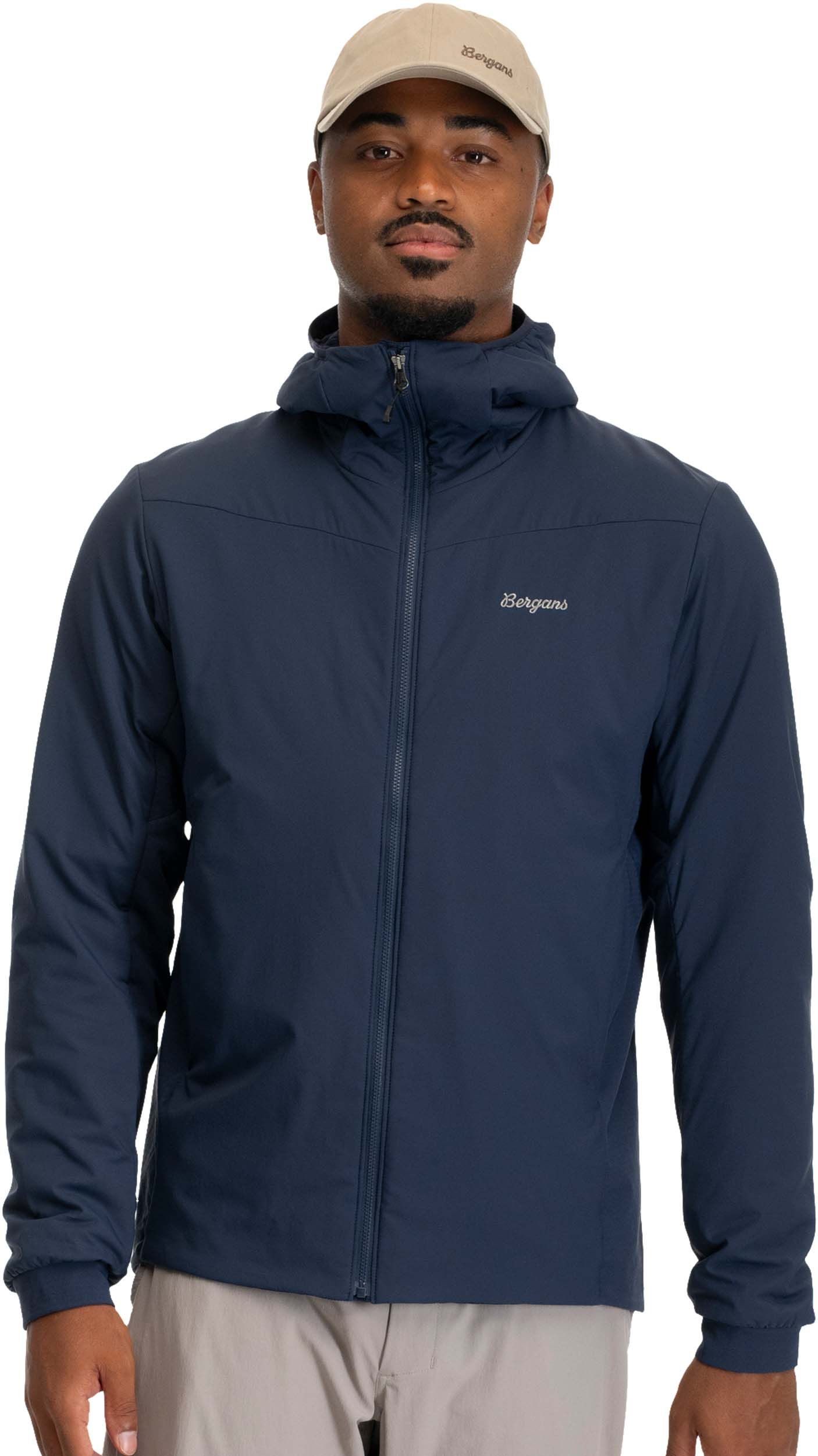 Bergans Men's Holo Insulated Hood Jacket Navy Blue