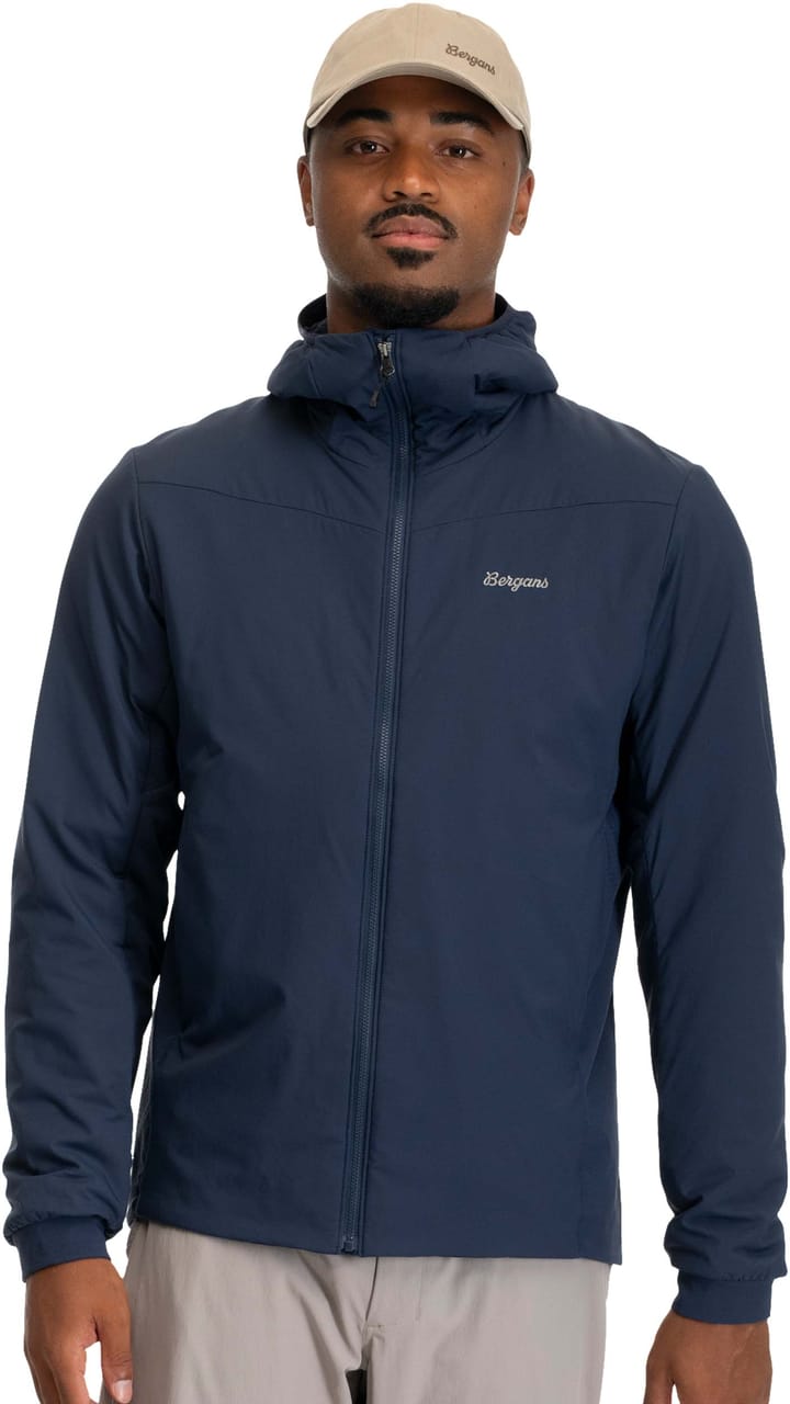Bergans Men's Holo Insulated Hood Jacket Navy Blue Bergans