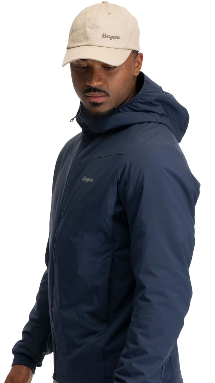 Bergans Men's Holo Insulated Hood Jacket Navy Blue Bergans