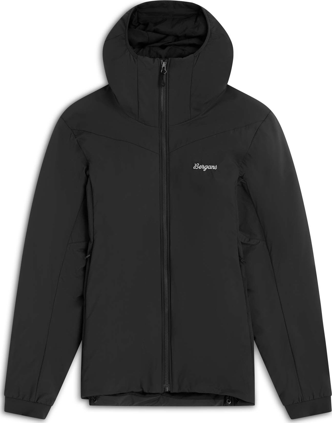 Bergans Women's Holo Insulated Hood Jacket Dark Shadow Grey