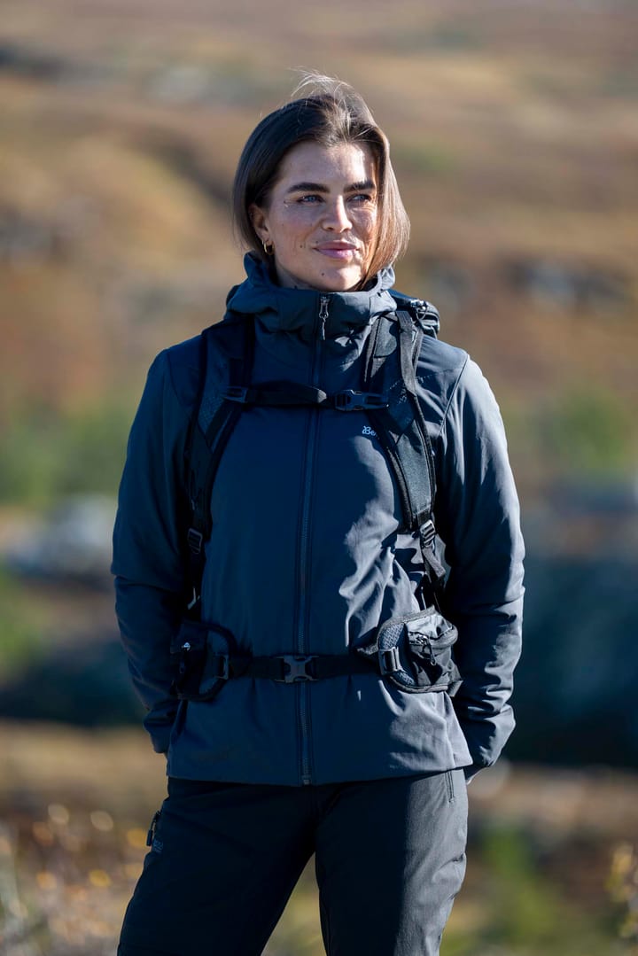 Bergans Women's Holo Insulated Hood Jacket Navy Blue Bergans