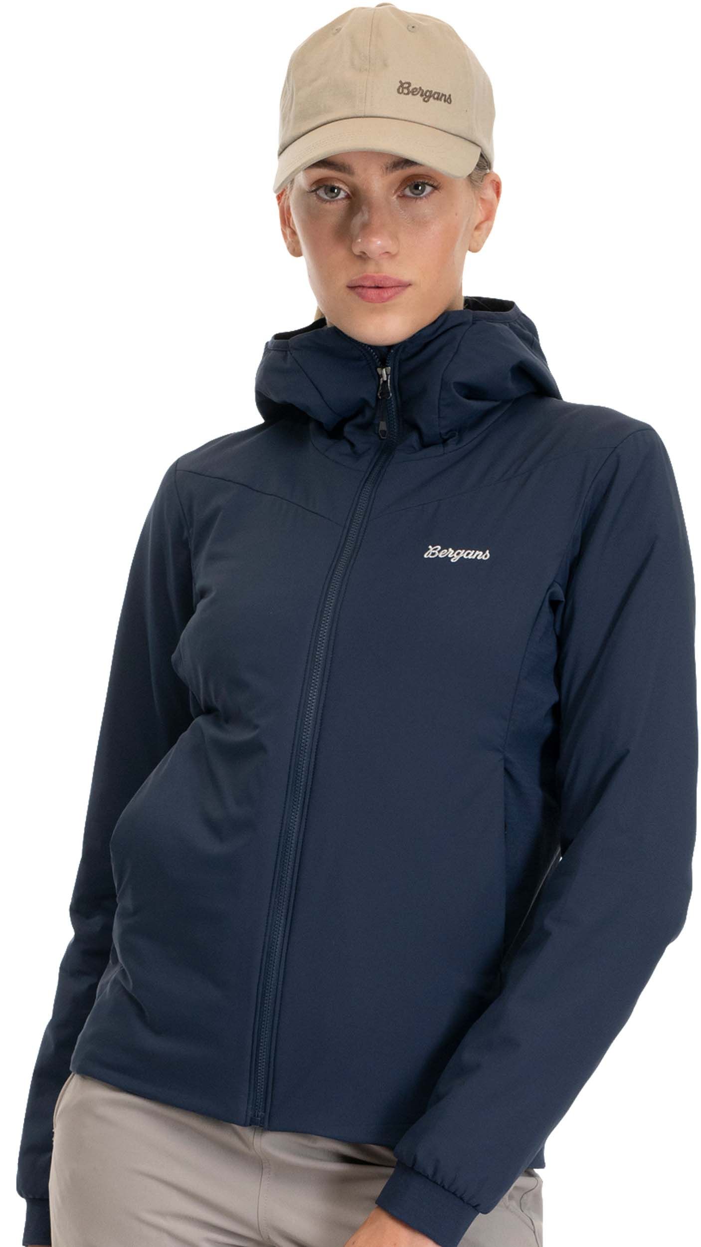 Bergans Women's Holo Insulated Hood Jacket Navy Blue