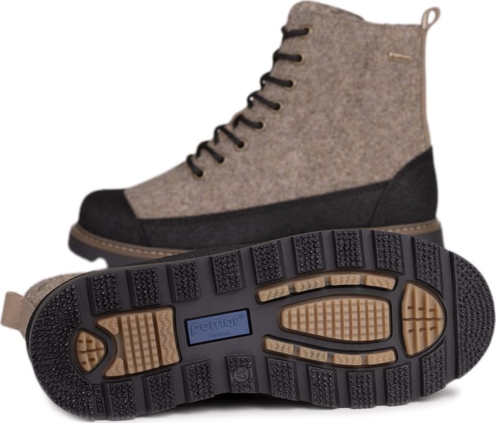 Pomar Women's Perho GORE-TEX Ankle Boot Sand Felt/pu-suede Pomar