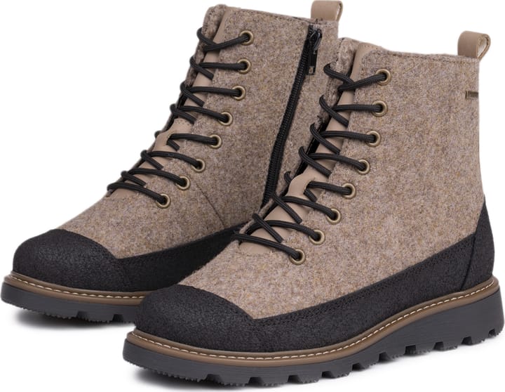 Pomar Women's Perho GORE-TEX Ankle Boot Sand Felt/pu-suede Pomar
