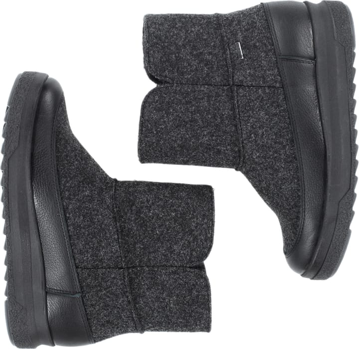 Pomar Women's Niva GORE-TEX Ankle Boot Granit Felt/vivian Black/fur Pomar