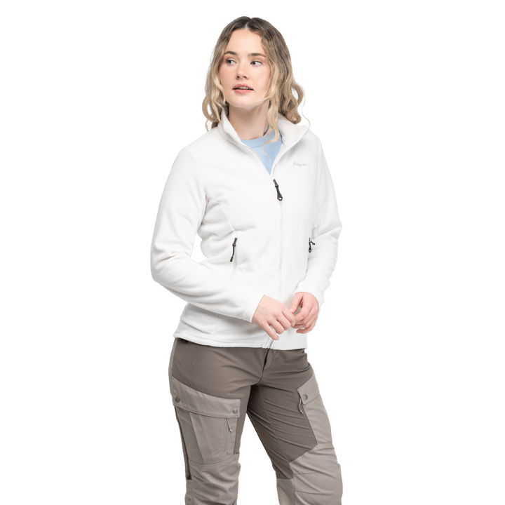 Bergans Women's Finnsnes Fleece Jacket Arctic White Bergans