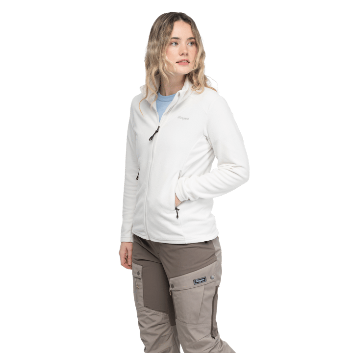 Bergans Women's Finnsnes Fleece Jacket Arctic White Bergans