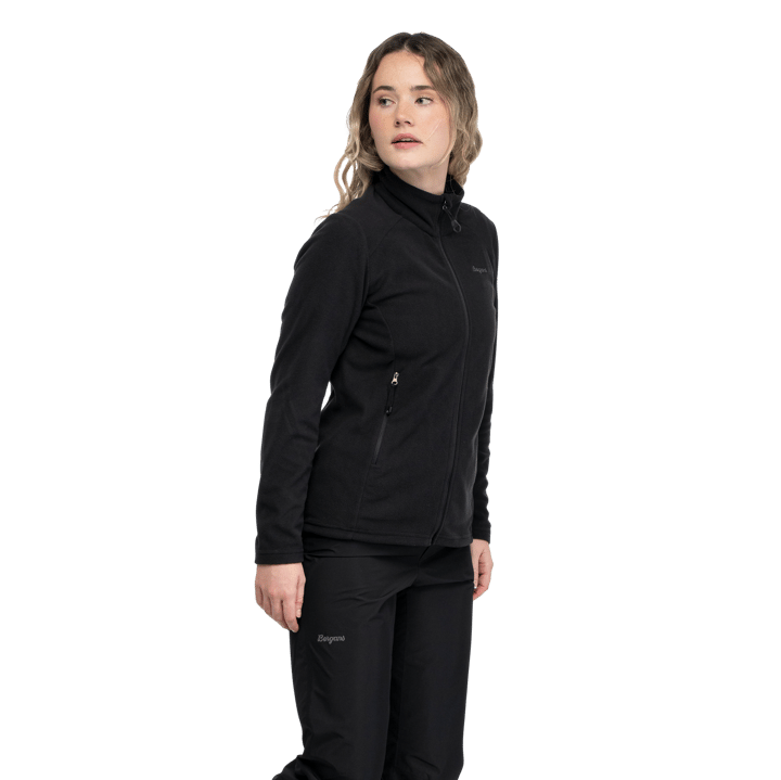 Bergans Women's Finnsnes Fleece Jacket Black Bergans