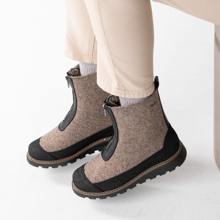 Pomar Women's Unari GORE-TEX Ankle Boot Sand Felt/pu-suede Pomar