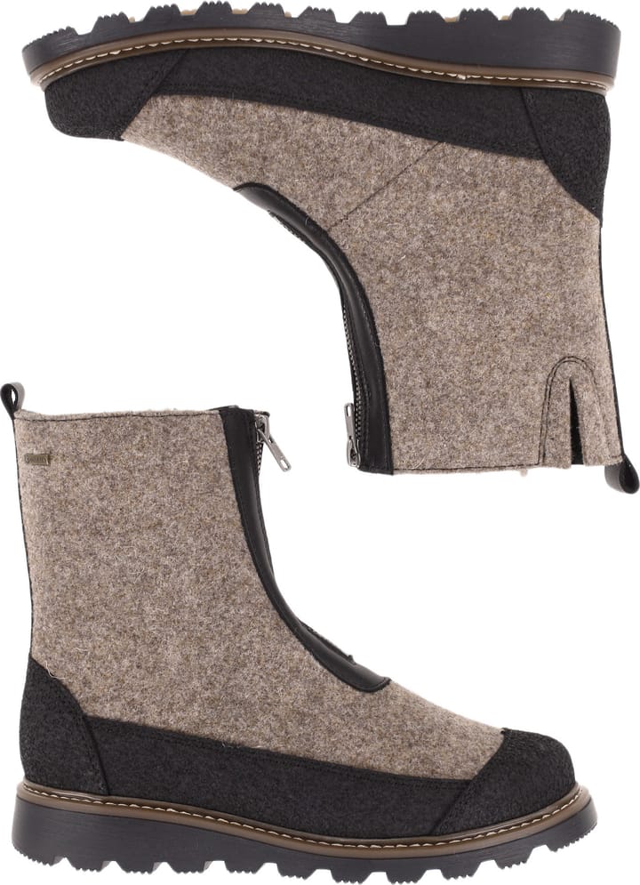 Pomar Women's Unari GORE-TEX Ankle Boot Sand Felt/pu-suede Pomar Pomar Women's Unari GORE-TEX Ankle Boot Sand Felt/pu-suede Pomar