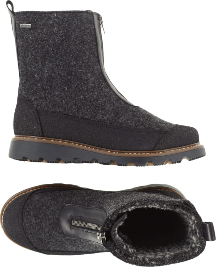 Pomar Women's Unari GORE-TEX Ankle Boot Granit Felt/pu-suede Pomar