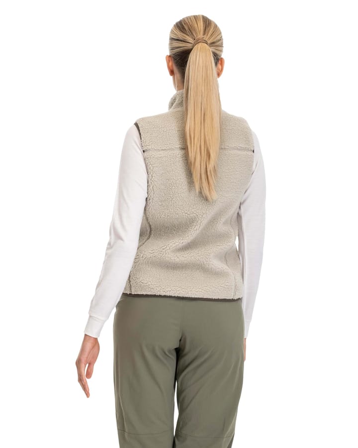 Bergans Women's Lunnan Pile Fleece Vest Coastal Sand Bergans