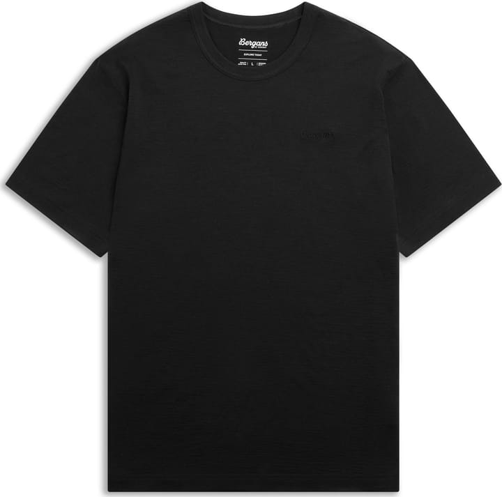 Bergans Men's Logo Merino Tee Dark Shadow Grey Bergans
