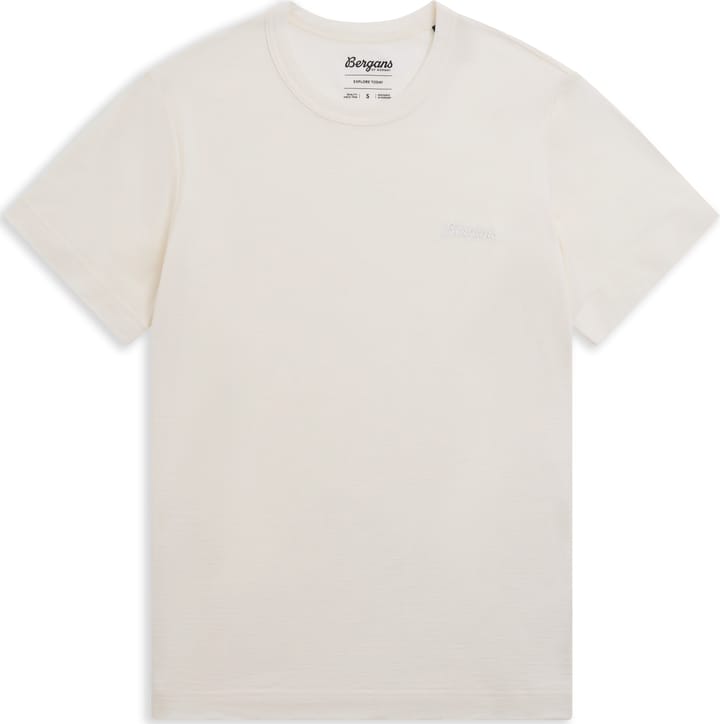 Bergans Women's Logo Merino Tee Vanilla White Bergans