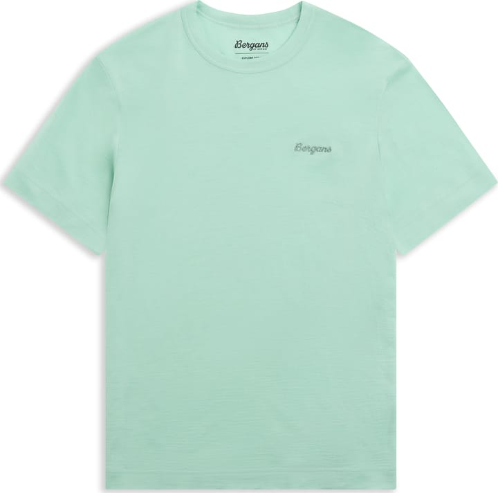 Bergans Women's Logo Merino Tee Mint Crush Bergans