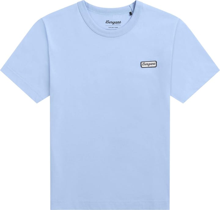 Bergans Women's Logo Cotton Tee Cool Blue Bergans