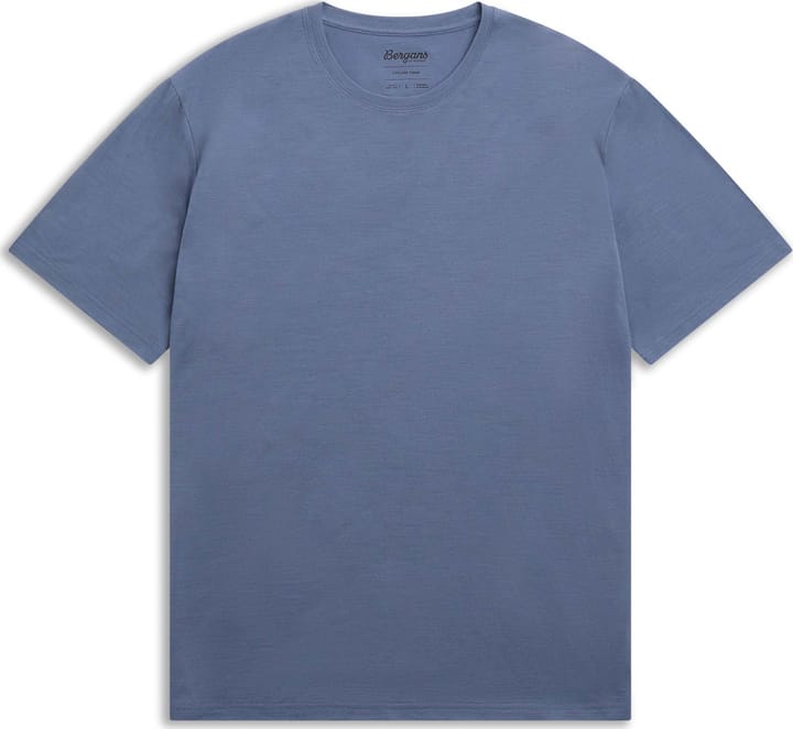 Bergans Men's Merino Light Tee Granite Blue Bergans
