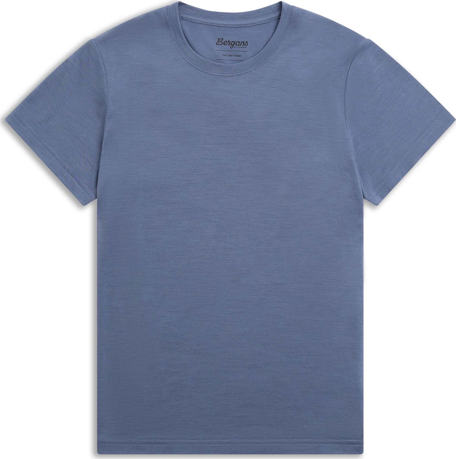 Bergans Women's Merino Light Tee Granite Blue