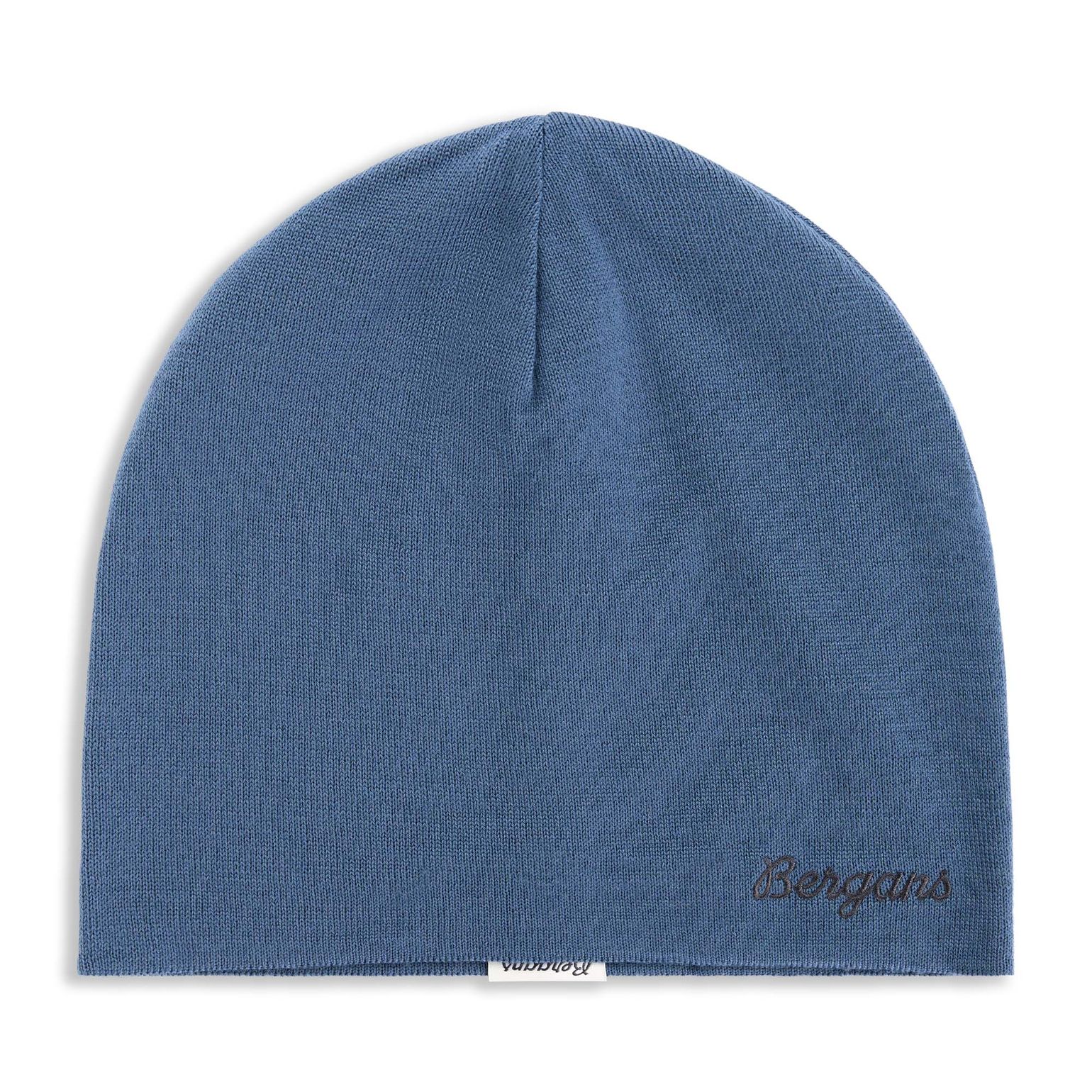 Bergans Allround Thin Merino Beanie Granite Blue