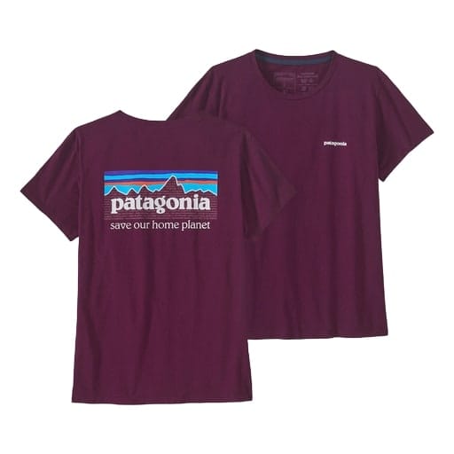 Patagonia W's P-6 Mission Organic T-Shirt Night Plum Patagonia