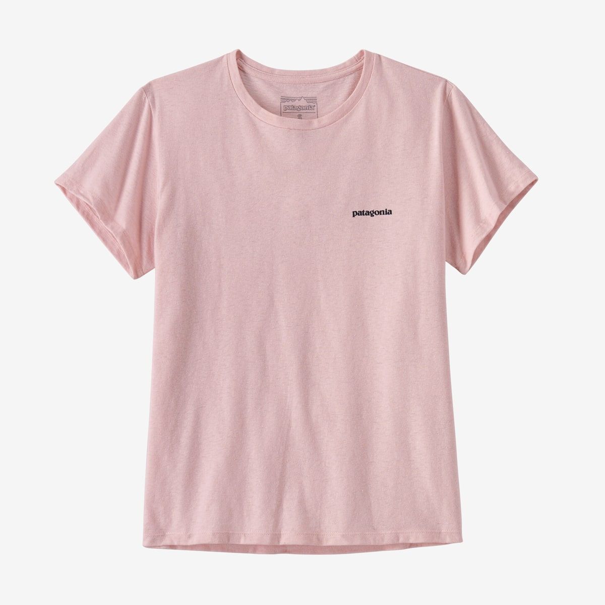 Patagonia Women's P-6 Logo Responsibili-Tee P-6 Outline: Whisker Pink