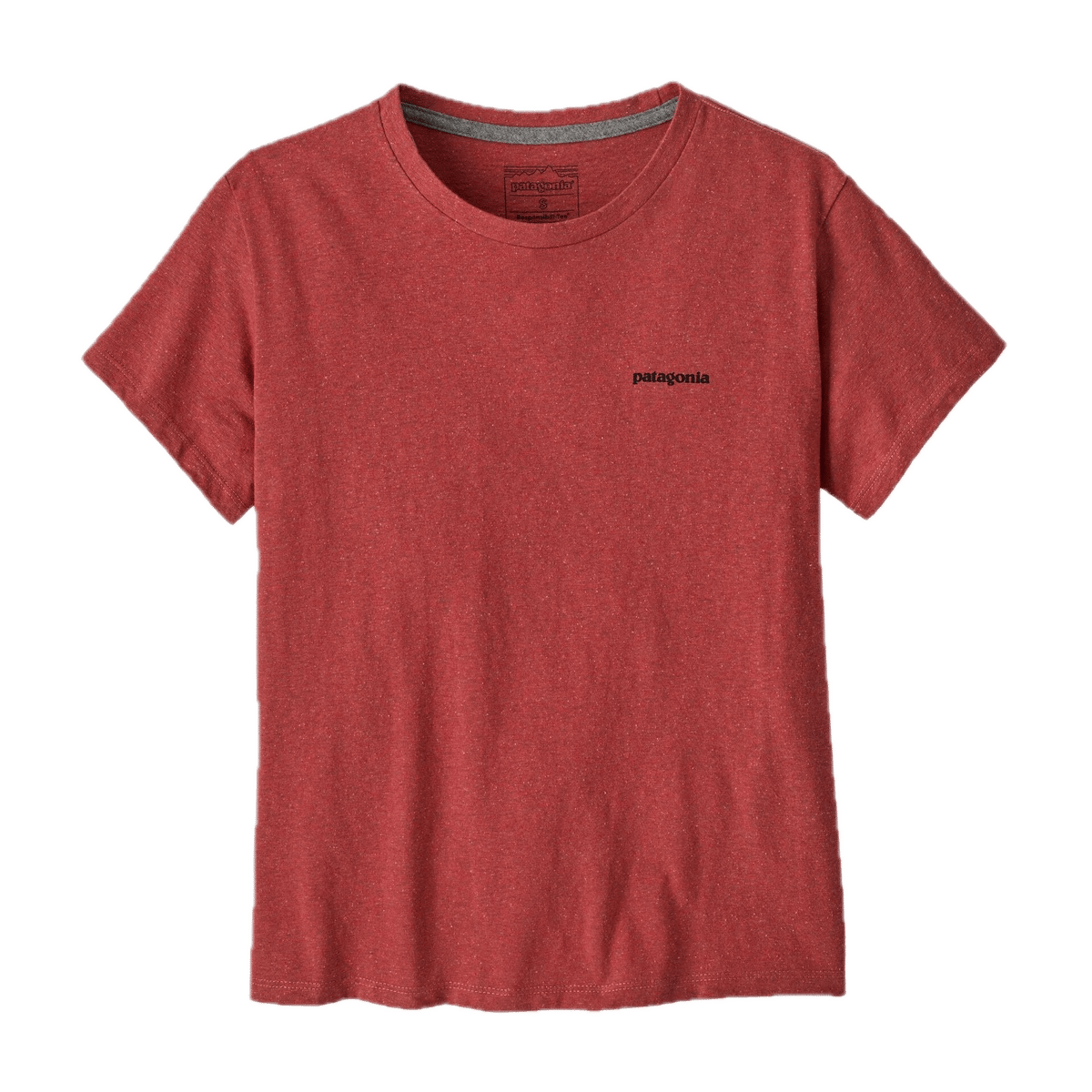 Patagonia Women's P-6 Logo Responsibili-Tee Potters Red